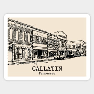 Gallatin - Tennessee Magnet